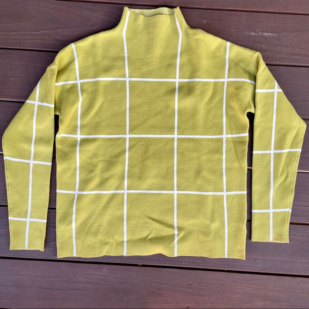 CYNTHIA ROWLEY Yellowish Green Sweater
